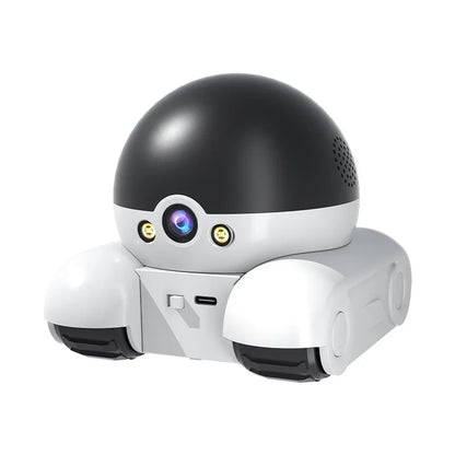 Dual Lens, Dual Screen Household 360 Degree High-Definition Robot Monitoring Vehicle Intelligent Camera